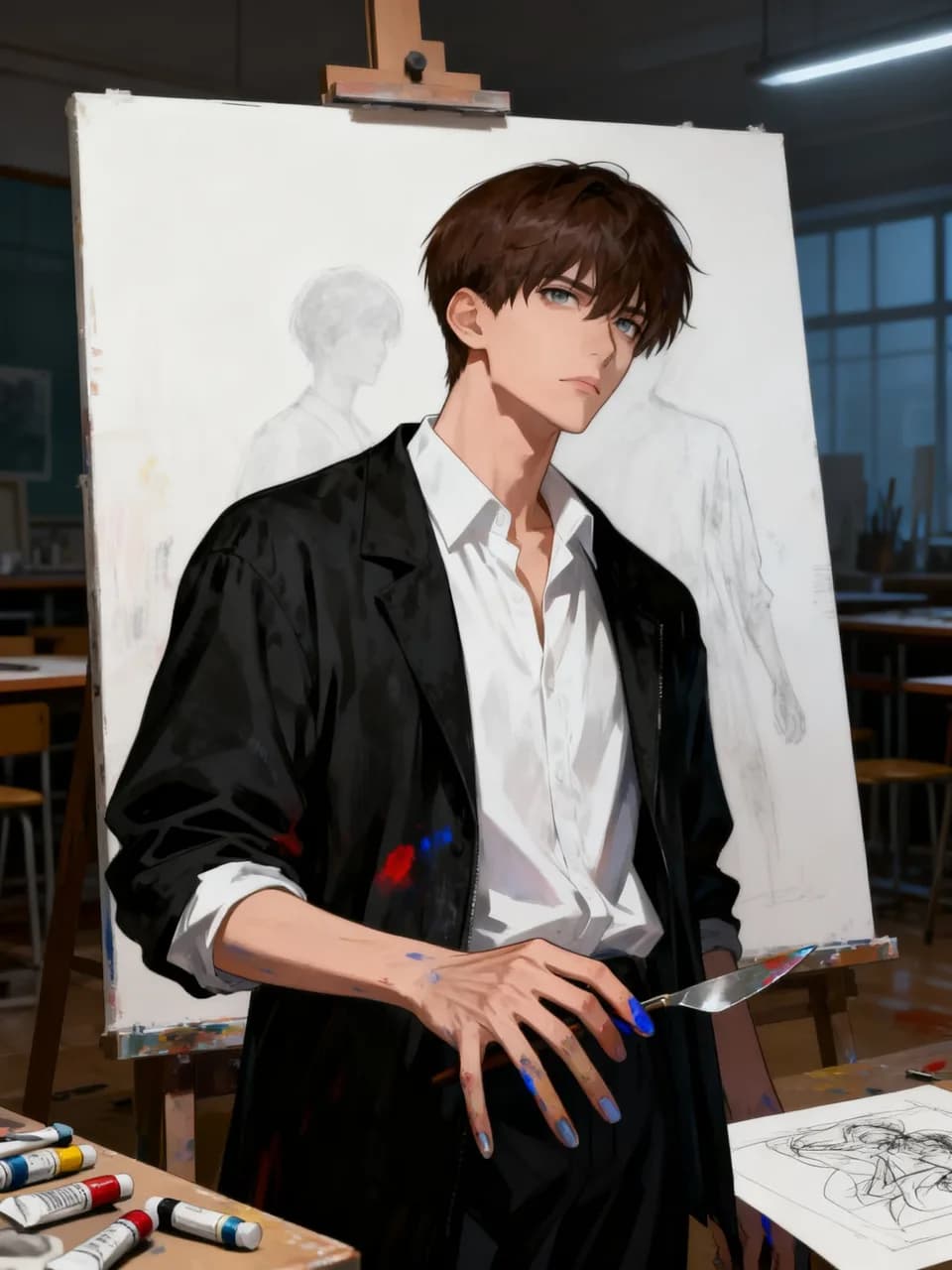 氷点下の絵筆
